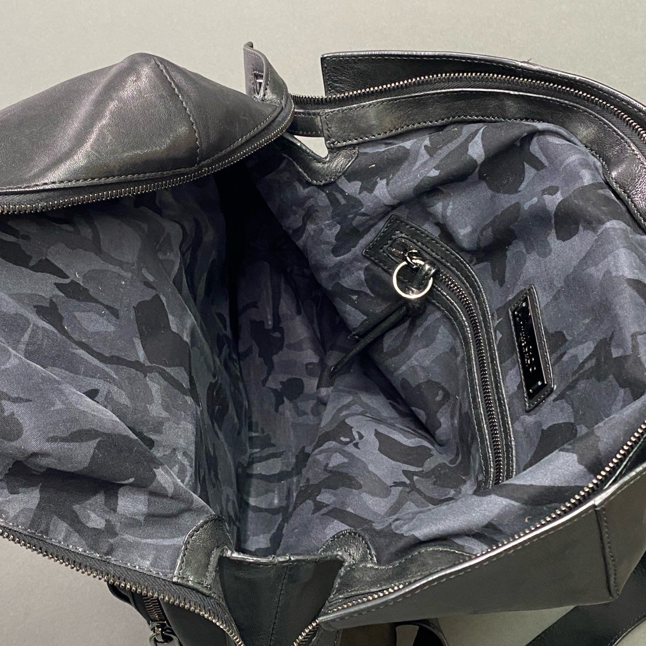 Ba27 JIMMY CHOO ジミーチュウ Lennox レノックス リュックサック バックパック ブラック レザー