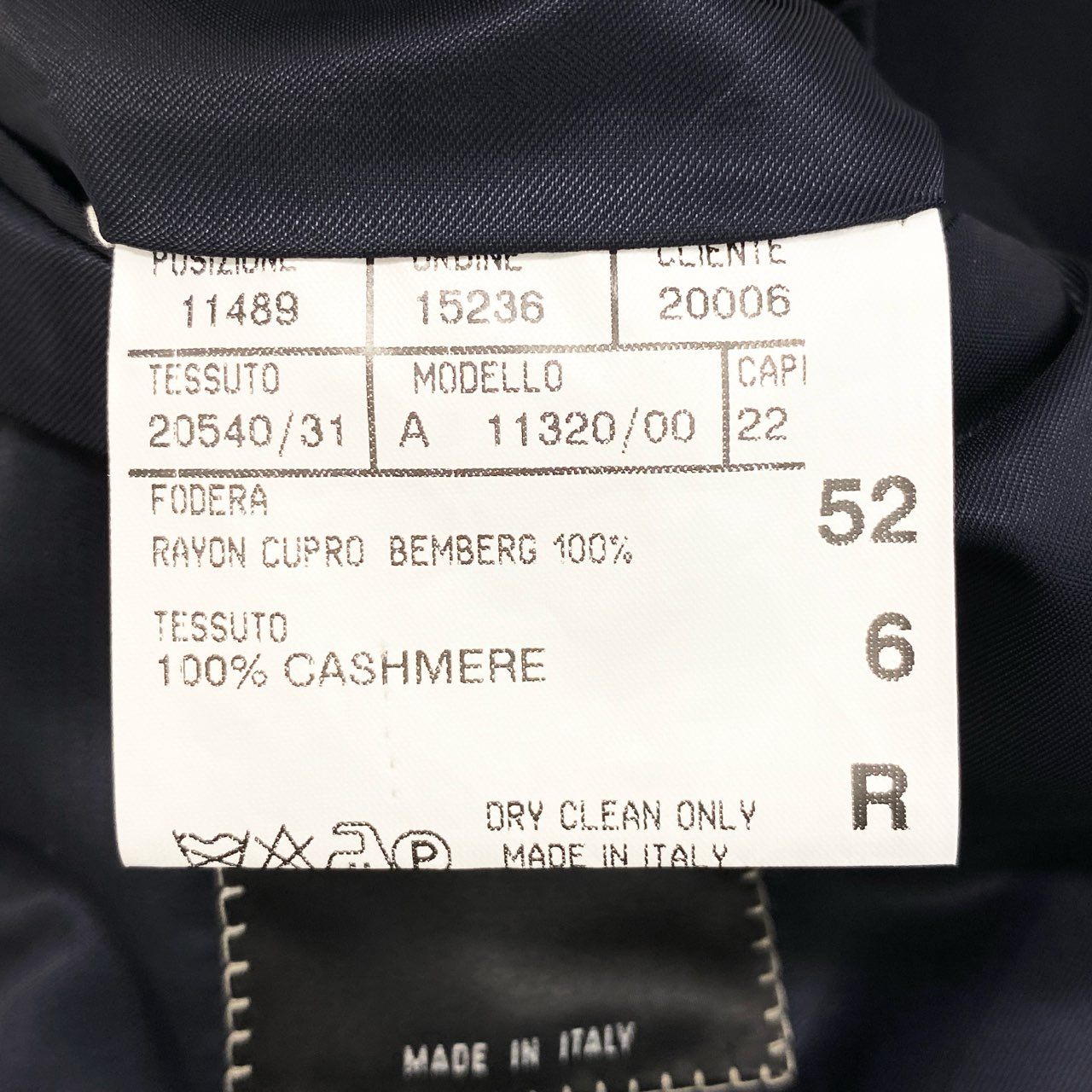 28f14 《美品》 CELINE HOMME セリーヌ オム マカダム金ボタン ヴィンテージ カシミヤ100% ブレザー 52 ネイビー テーラード スーツ イタリア製