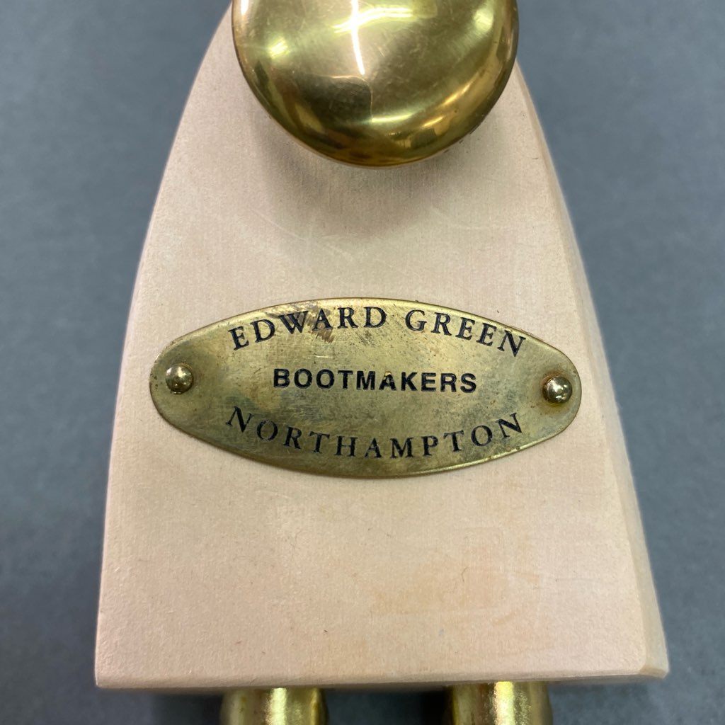 2d8-2 EDWARD GREEN エドワードグリーン ウッドシューツリー 全長約27cm ナチュラル 木製 シューズキーパー ビジネス