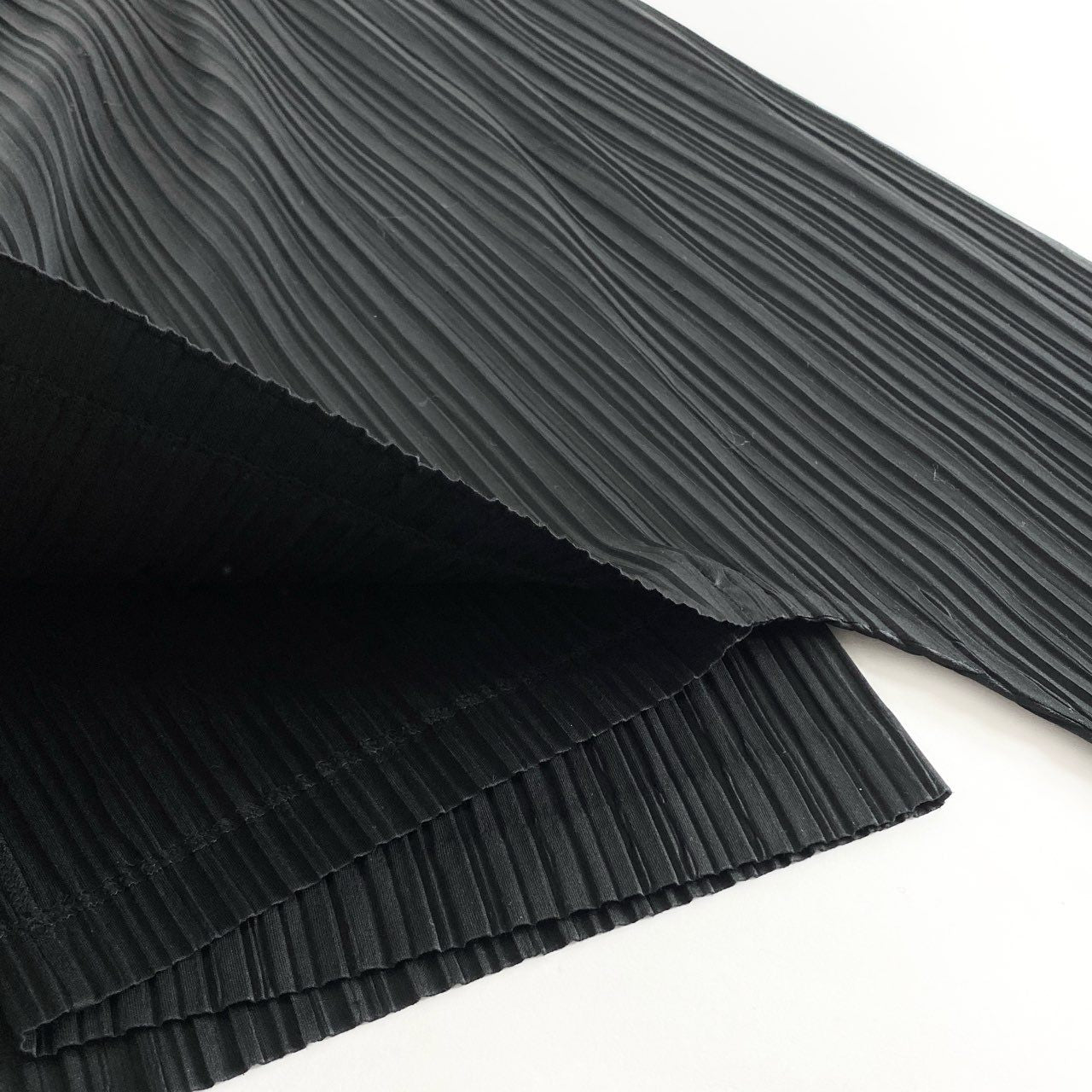 88i3 80s ISSEY MIYAKE イッセイミヤケ 筆タグ プリーツパンツ 変形スカート JY54 259 サイズM ブラック ポリエステル100% レディース アーカイブ