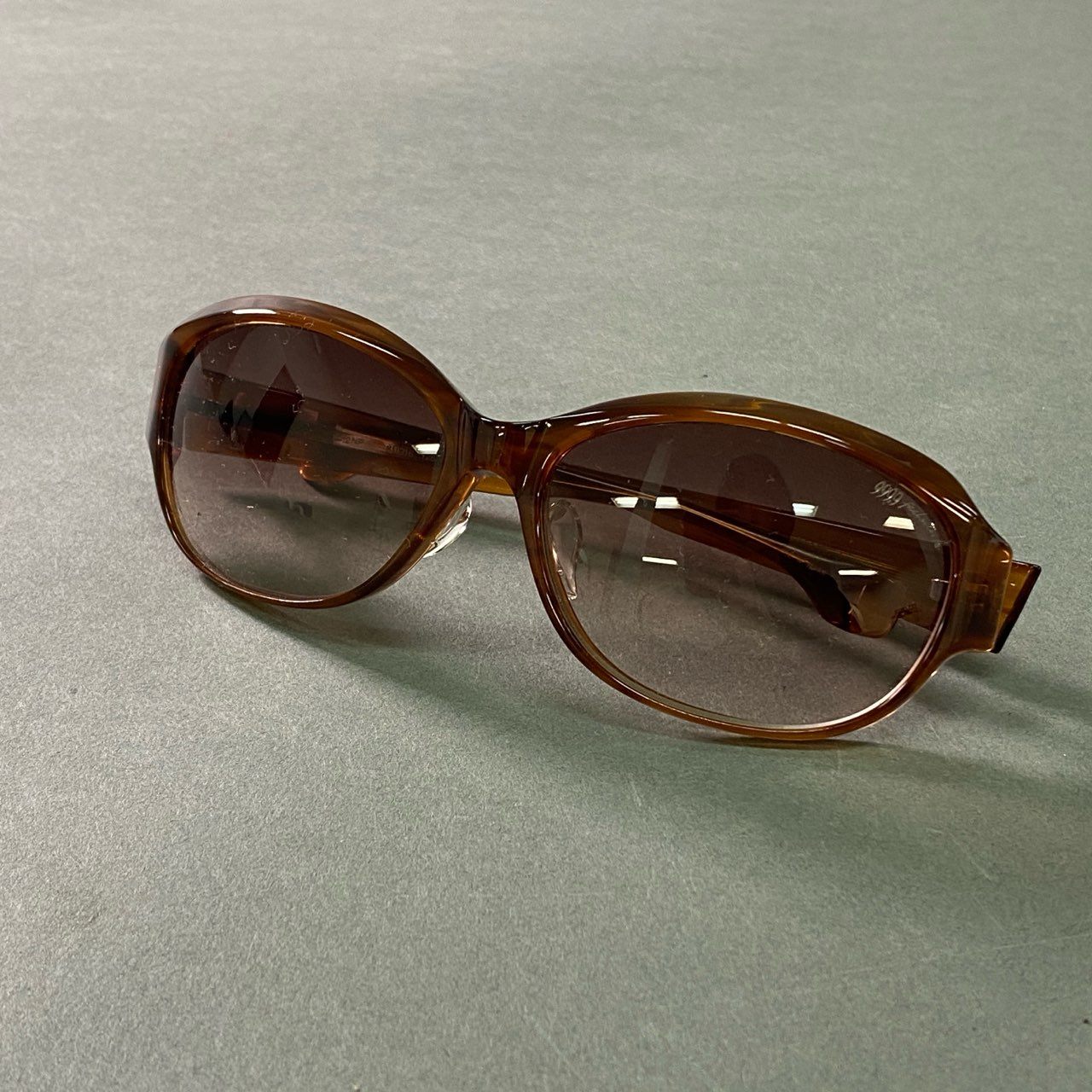 b12 999.9 feelsun フォーナインズ フィールサン 2nd Collection サングラス F-12NP 61□16 ブラウン Y2K 眼鏡 アイウェア 日本製