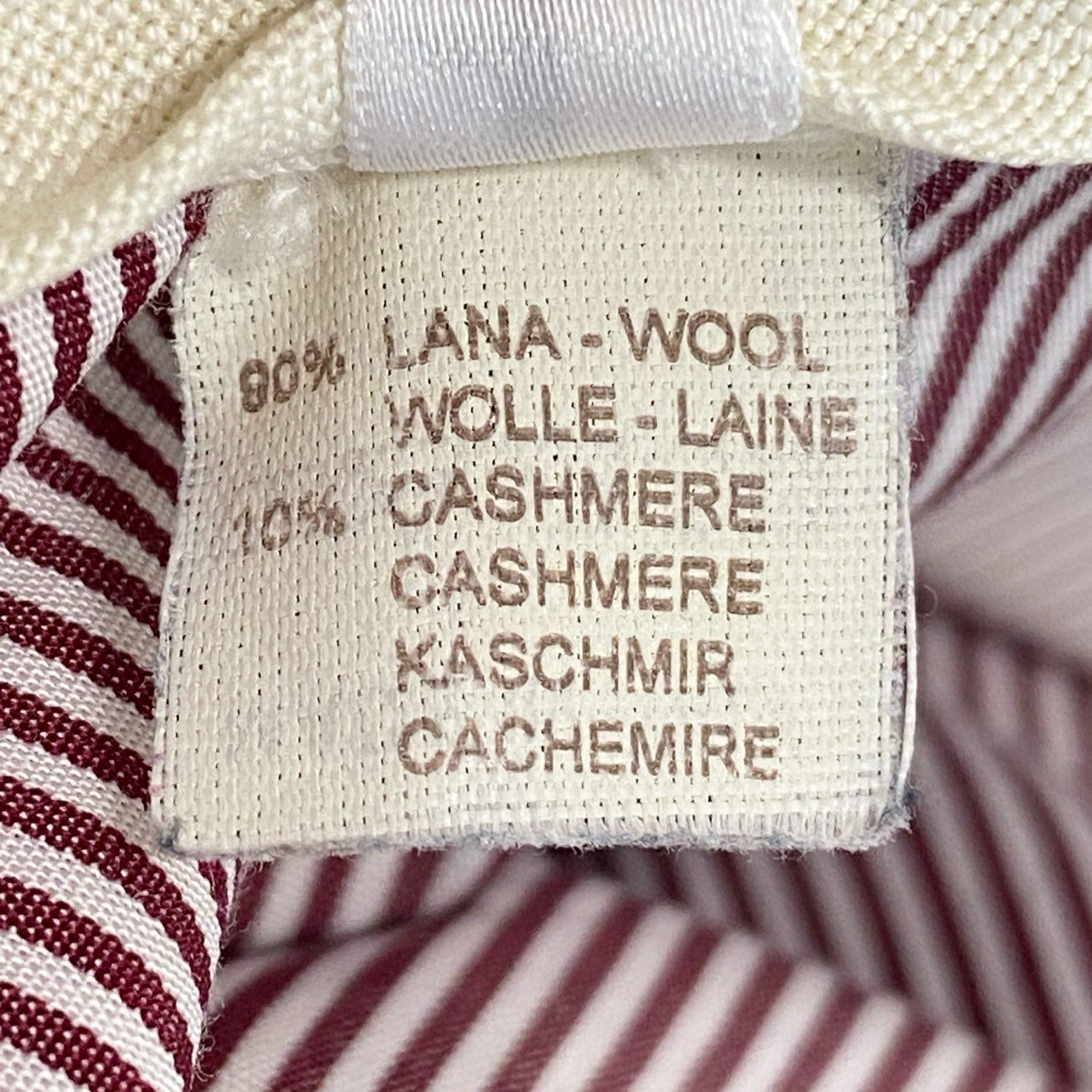 68b27 《美品》 BRUNELLO CUCINELLI ブルネロクチネリ カシミヤ混 スラックスパンツ ボトムス 44 グレー メンズu02t