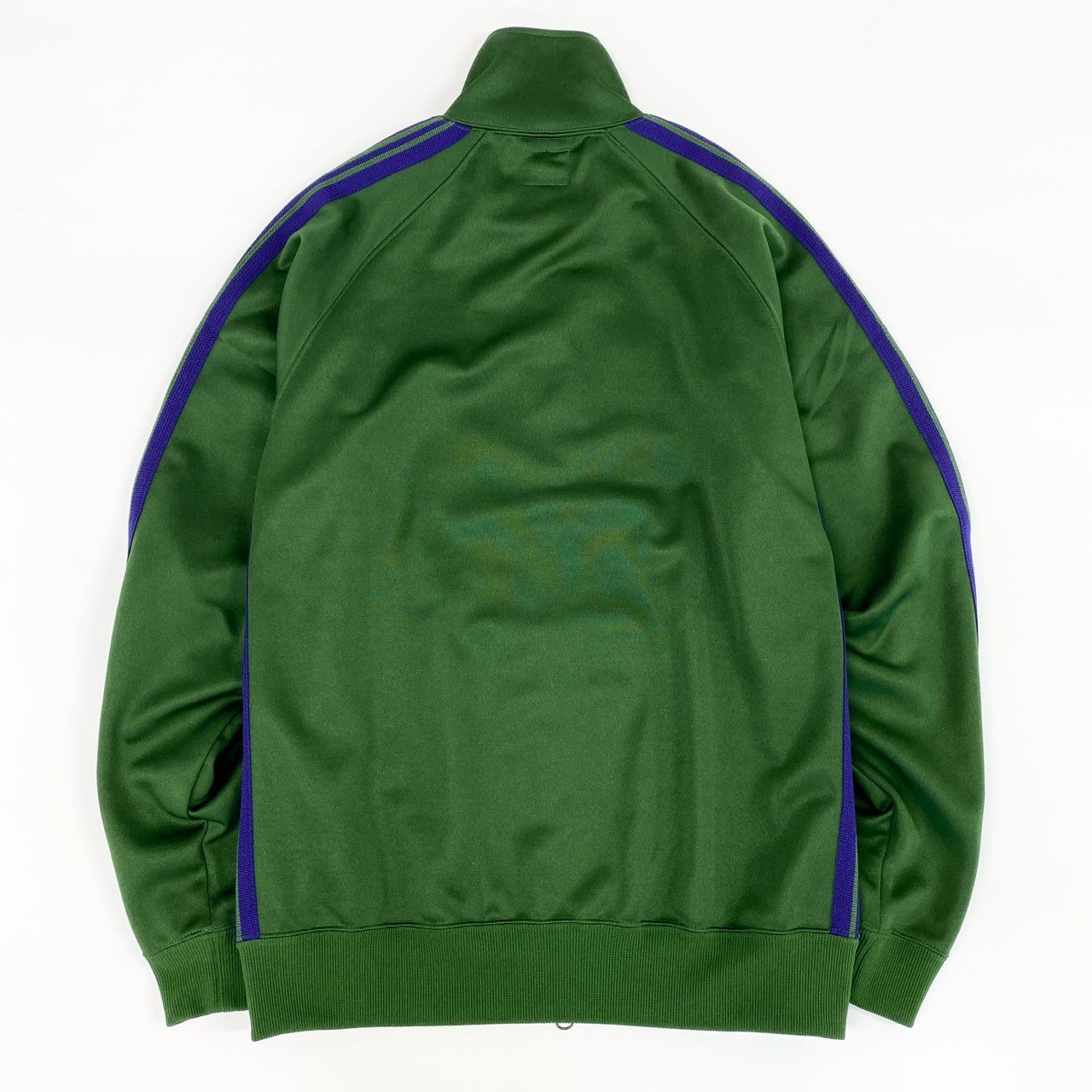 18e30 Needles ニードルス Track Jacket-Poly Smooth トラックジャケット サイドライン ロゴ刺繍 NS244 Mサイズ グリーン