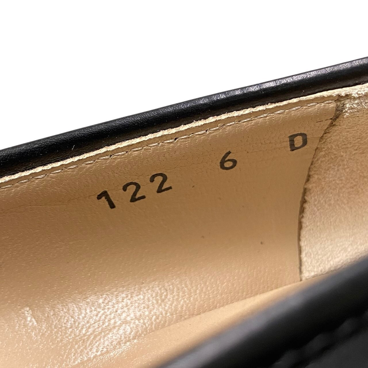 1e13 Salvatore Ferragamo サルヴァトーレフェラガモ ガンチーニ ローファー パンプス シューズ イタリア製 6 ブラック レザー レディースo07to07t