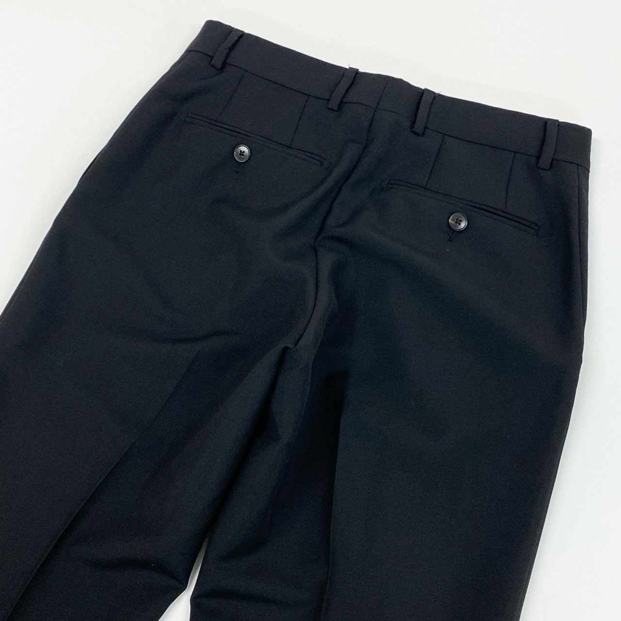 76a14 GUCCI グッチ インターロッキングG フォーマル スーツ セットアップ 75907G 46 ブラック ビジネス セレモニー イタリア製