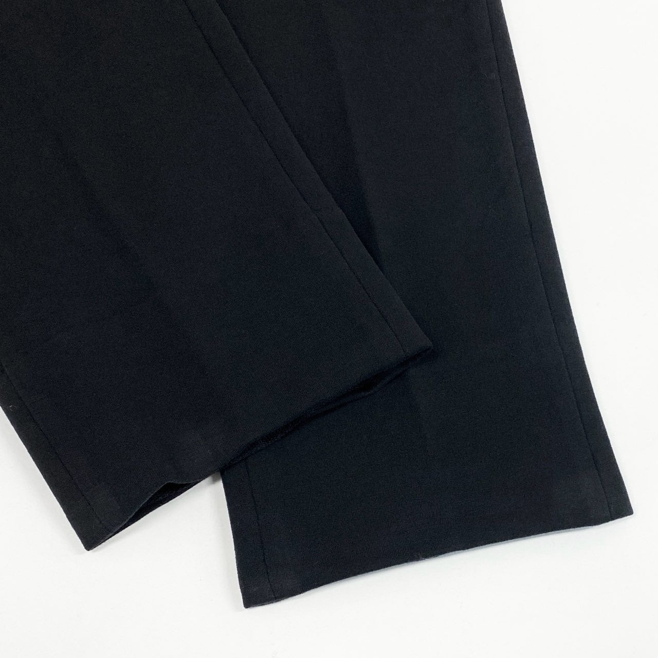 66g24《美品》 CIRCOLO1901 チルコロ イージーパンツ スラックス リラックス テーパードパンツ サイズ46 ブラック メンズ 紳士服_