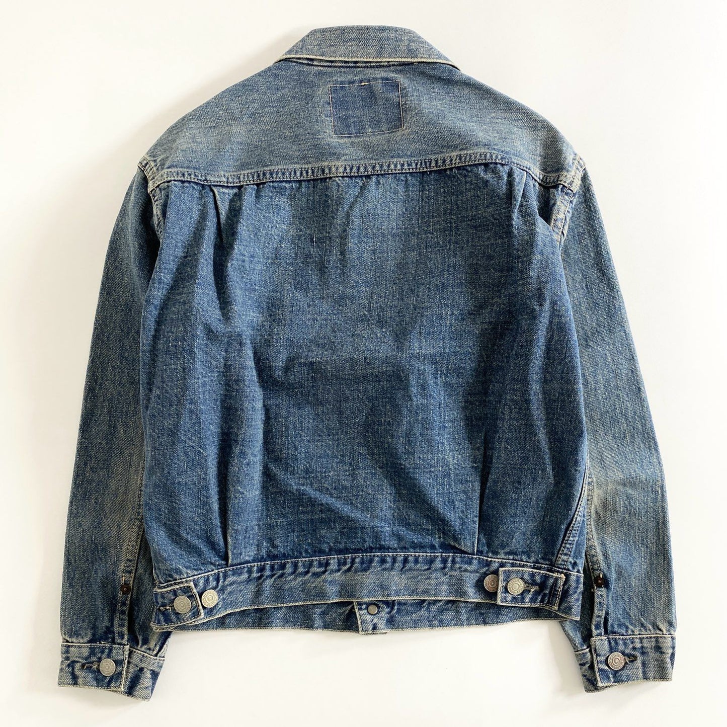 1d24 日本製 or slow オアスロウ 2ndTYPE デニムジャケット ジージャン Gジャン サイズM インディゴブルー コットン100% レディース
