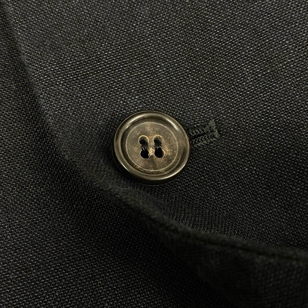 32d11 COMME des GARCONS HOMME DEUX コムデギャルソンオムドゥ テーラードジャケット サマージャケット ブレザー DJ-71031M サイズM ダークネイビー リネン100% AD1997 90s メンズ