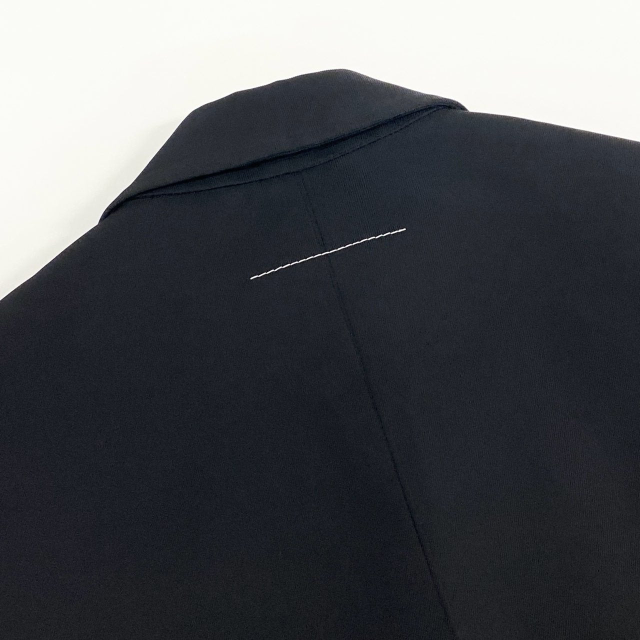 46e9 《未使用品》 MM6 Maison Margiela エムエムシックス メゾンマルジェラ 2024-25AW ダブルブレスト ブレザー S62BN0105 38 ブラック 現行 ジャケット タグ付き