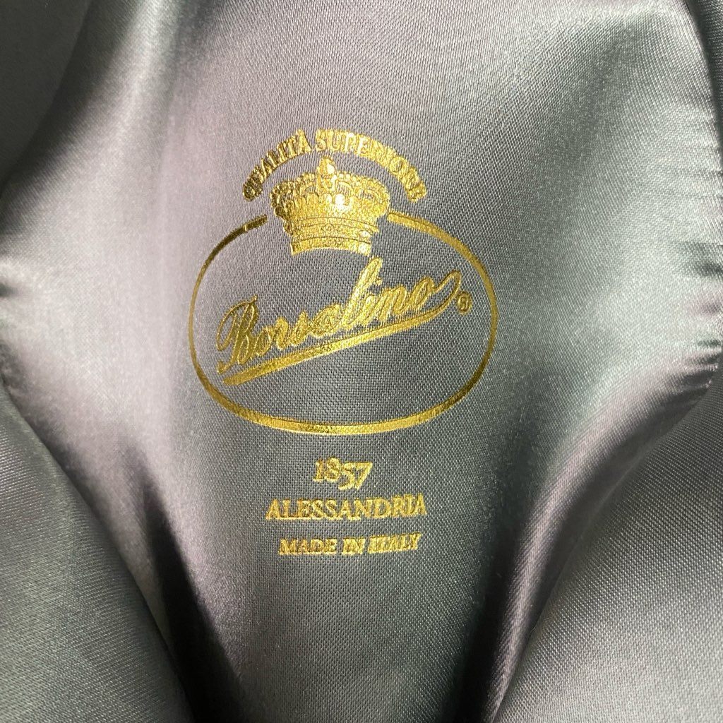 d8-2 Borsalino ボルサリーノ ラヴィットハット フェルト イタリア製 Qualita Superiore クオリタスペリオーレ 114561 57程度 ブラック 兎 100%