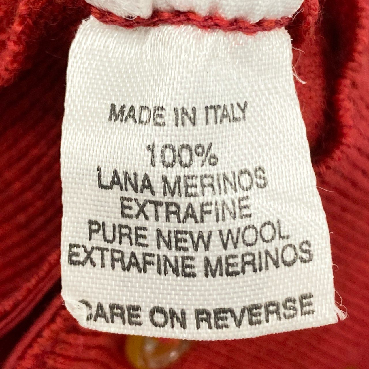 82f24 Vivienne Westwood GOLD LABEL ヴィヴィアンウエストウッド ゴールドレーベル イタリア製 オーブ刺繍 長袖ニット カーディガン 羽織 Sサイズ レッド ウール レディース