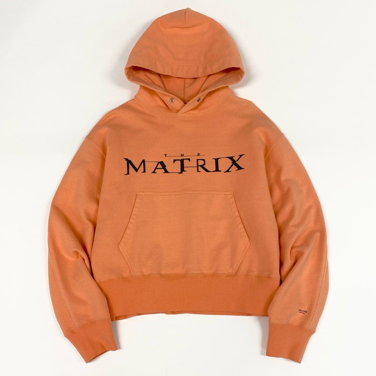 64g4 DELUXE デラックス MATRIX マトリックスコラボ プルオーバー フーディー パーカー タグ付き メンズ 男性用 21SD2584 S コーラルオレンジ コットン100%