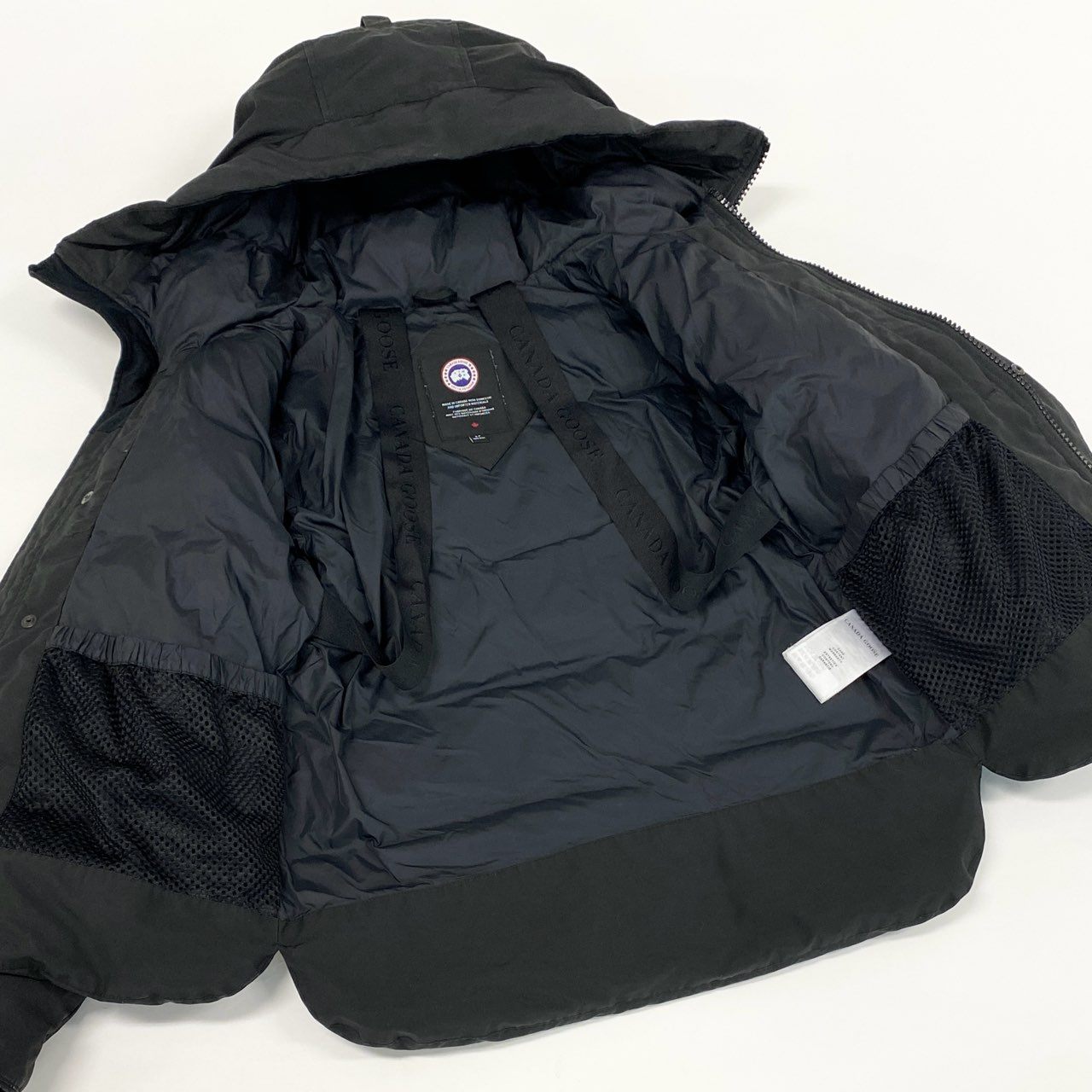 21h9 CANADA GOOSE カナダグース マクラミンパーカー ブラックレーベル 2080MB S Black ダウンジャケット アウター 紳士服t18r