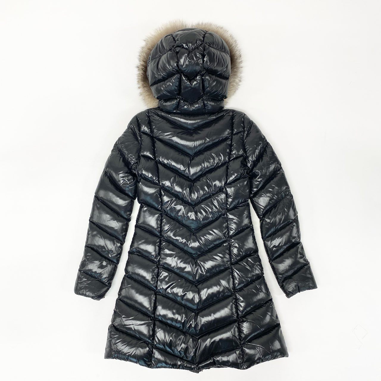 71i26 《美品》 MONCLER モンクレール FULMARUS フルマラス フォックスファー ダウンコート E20934986325 0 ブラック FOX FUR DOWN COAT 女性用t18r