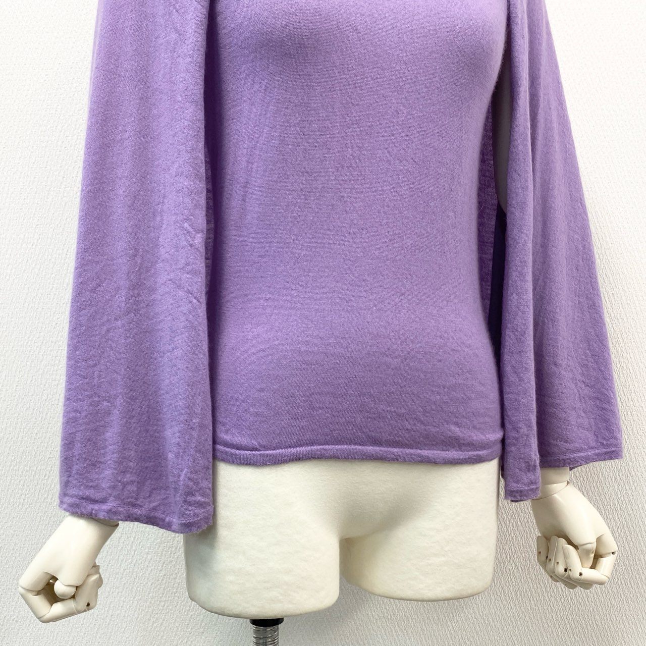 83f20 MYLAN Tokyo マイラントーキョー ケープカシミアニット カシミヤニット 総カシミア ニットケープ ポンチョ レディース 女性用 MY15AW-KR001 パープル カシミヤ100%