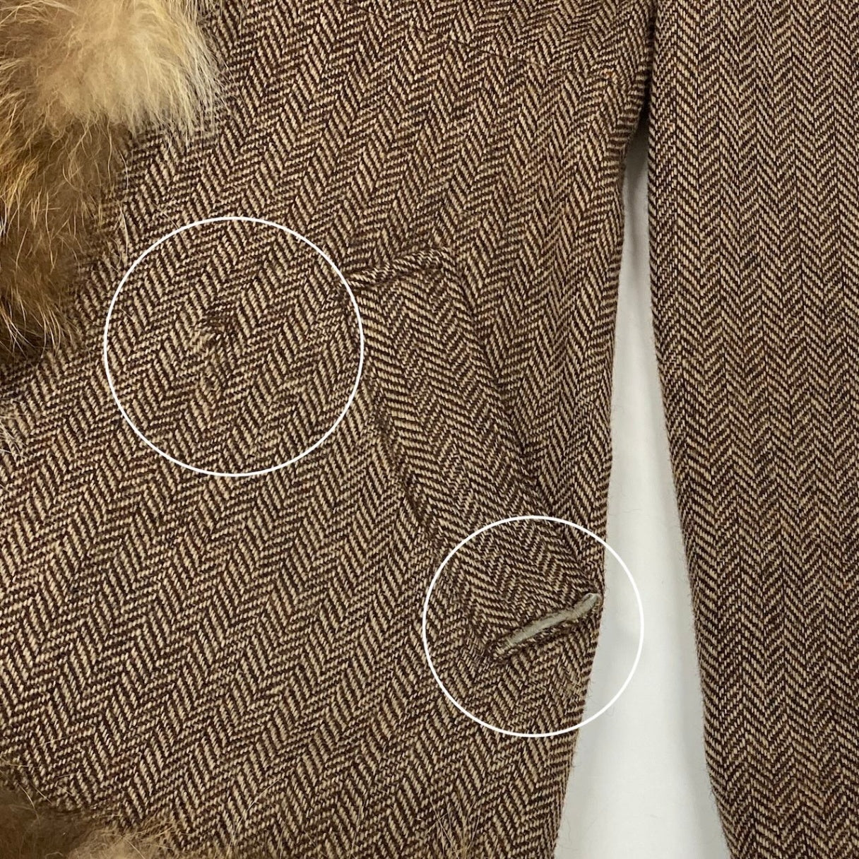 23e14 MARNI マルニ フルジップツイードコート フーディーコート ヘリンボーン柄 イタリア製 42サイズ ブラウン ウール100% レディース 女性用k02i