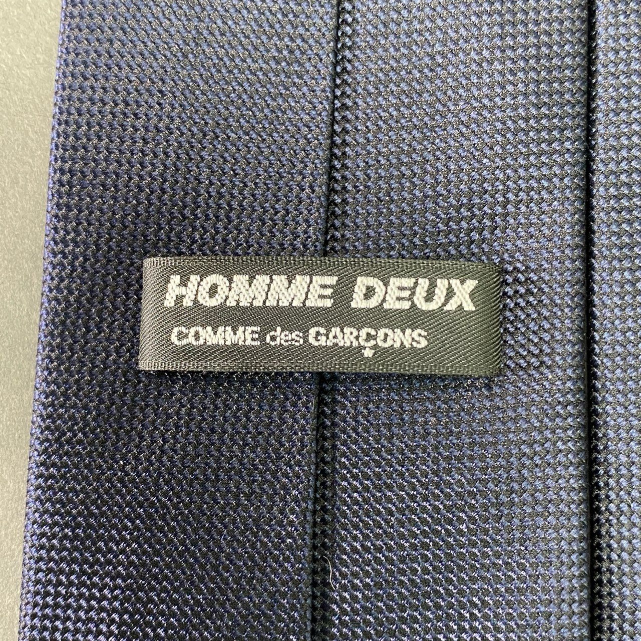 g24 COMME des GARCONS HOMME DEUX コムデギャルソンオムドゥ 千鳥格子 ネクタイ ネイビー メンズ ドレス フォーマル_
