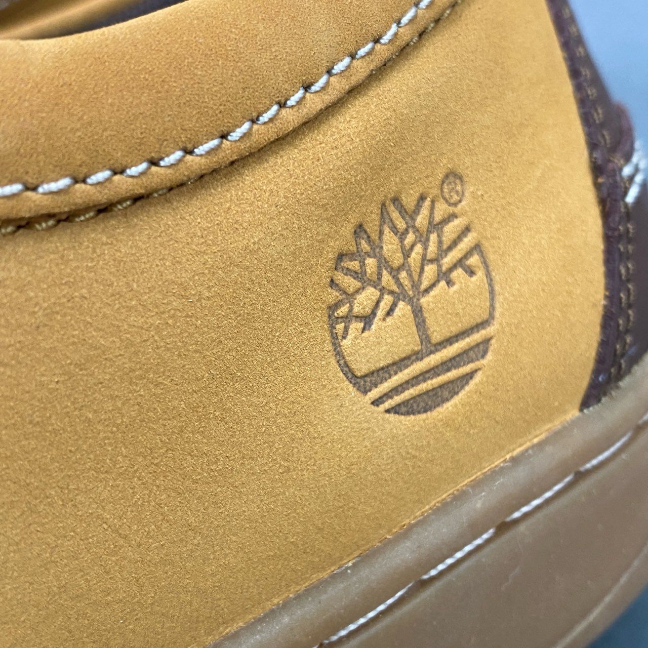 8e18 《美品》 Timberland ティンバーランド Earthkeepers ANTI-FATIGUE アウトドア シューズ 9W キャメル レザー スニーカー