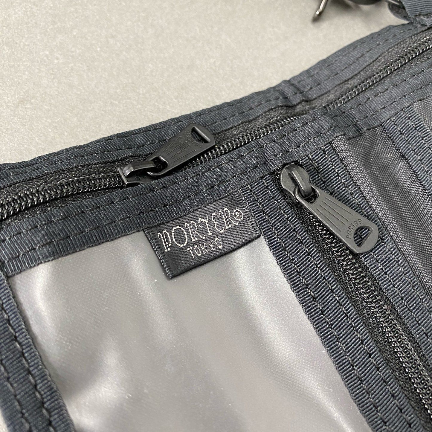 g28 PORTER × WILLIAM GIBSON × Buzz Rickson's ポーター ウィリアムギブソン バズリクソンズ 3つ折り財布 ウォレット サバイバルホイッスル付属 ブラック ナイロン系