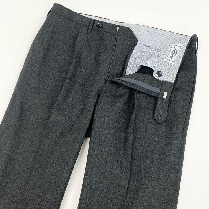 33g23 Rota ロータ ボトムス ウールパンツ フォーマル スーツ スラックス イタリア製 メンズ 男性用 48 グレー