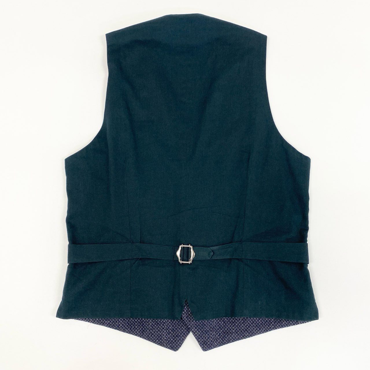 42a23 LARDINI ラルディーニ ジレベスト JH77003 44 ネイビー リネンブレンド イタリア製 フォーマル ビジネス セレモニー