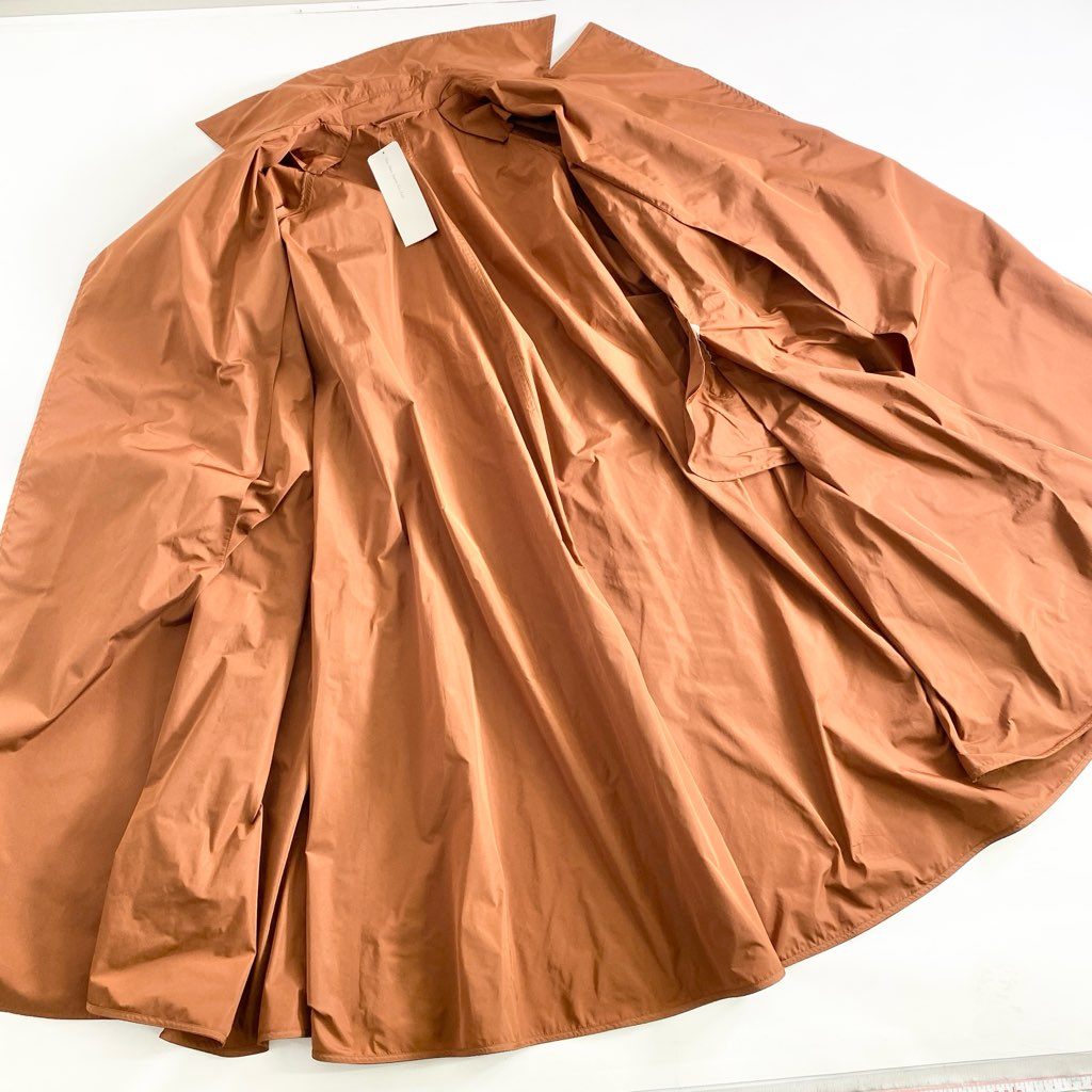 33h9 《未使用保管品》定価¥143,000 Max Mara マックスマーラ MANUELA マニュエラ スプリングコート 38 ブラウン タグ付き イタリア製