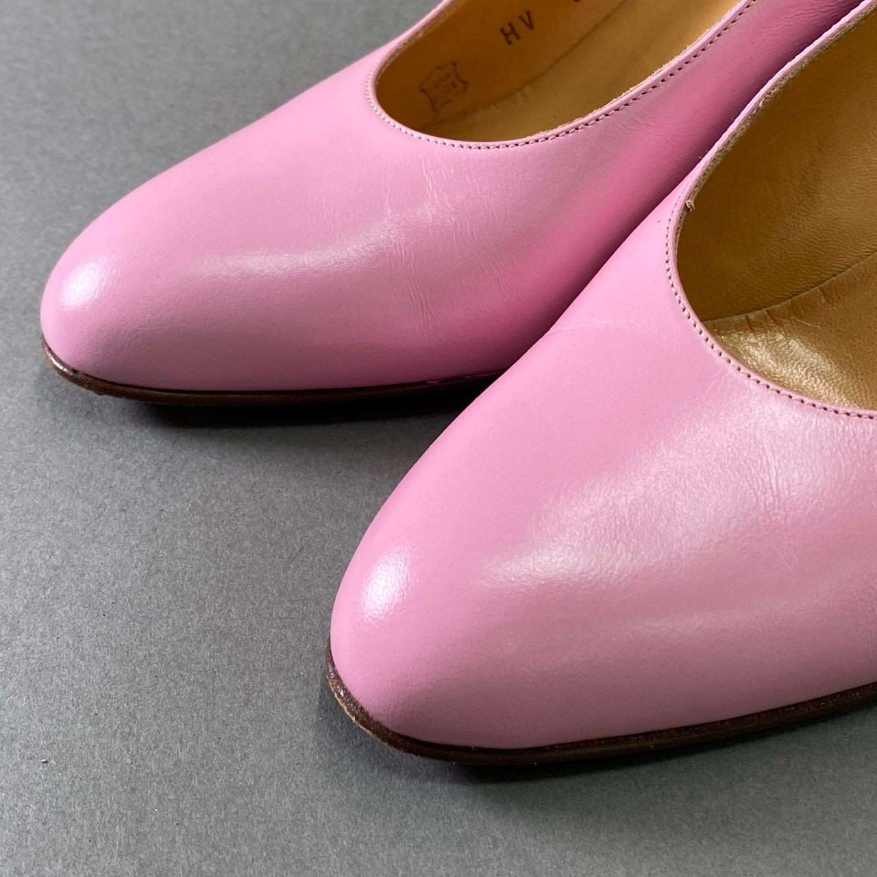 2d16 CELINE セリーヌ レザーパンプス 36 ピンク leather シューズ PINK イタリア製 箱付き
