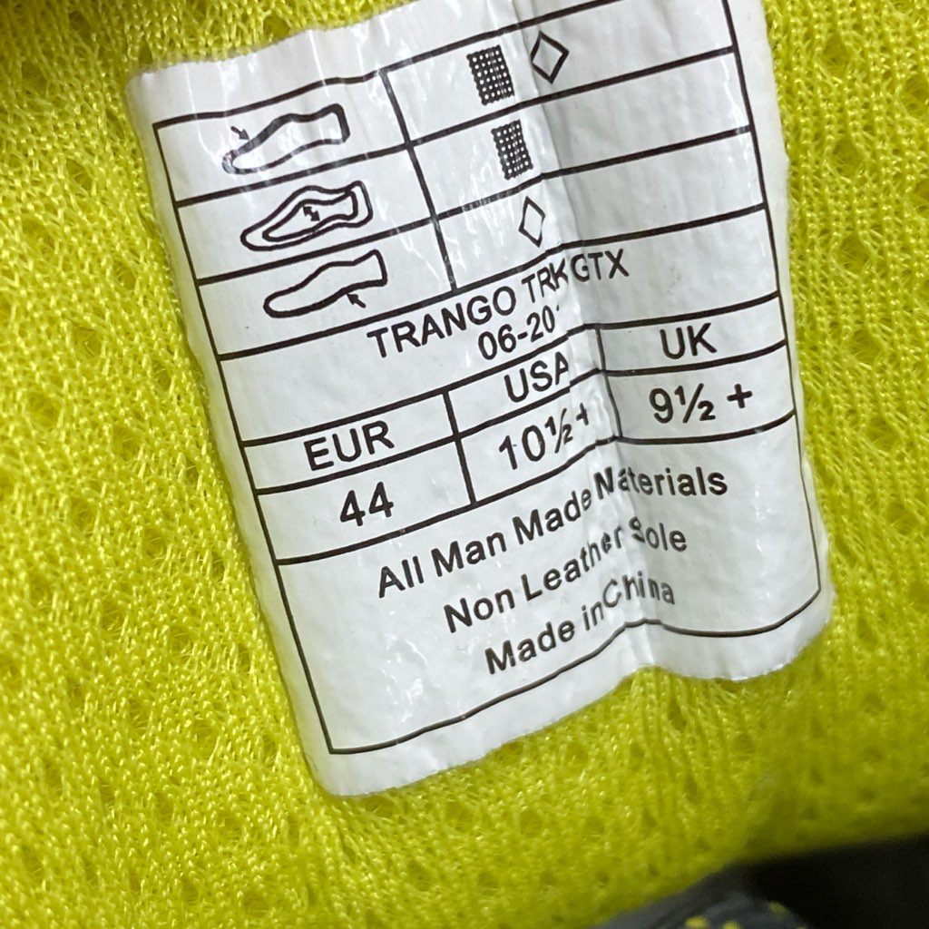 9f7 LA SPORTIVA スポルティーバ Trango Trx GTX トレッキングブーツ ハイキングブーツ サイズUSA 10 1/2 グレー系 メンズ 男性用 アウトドア