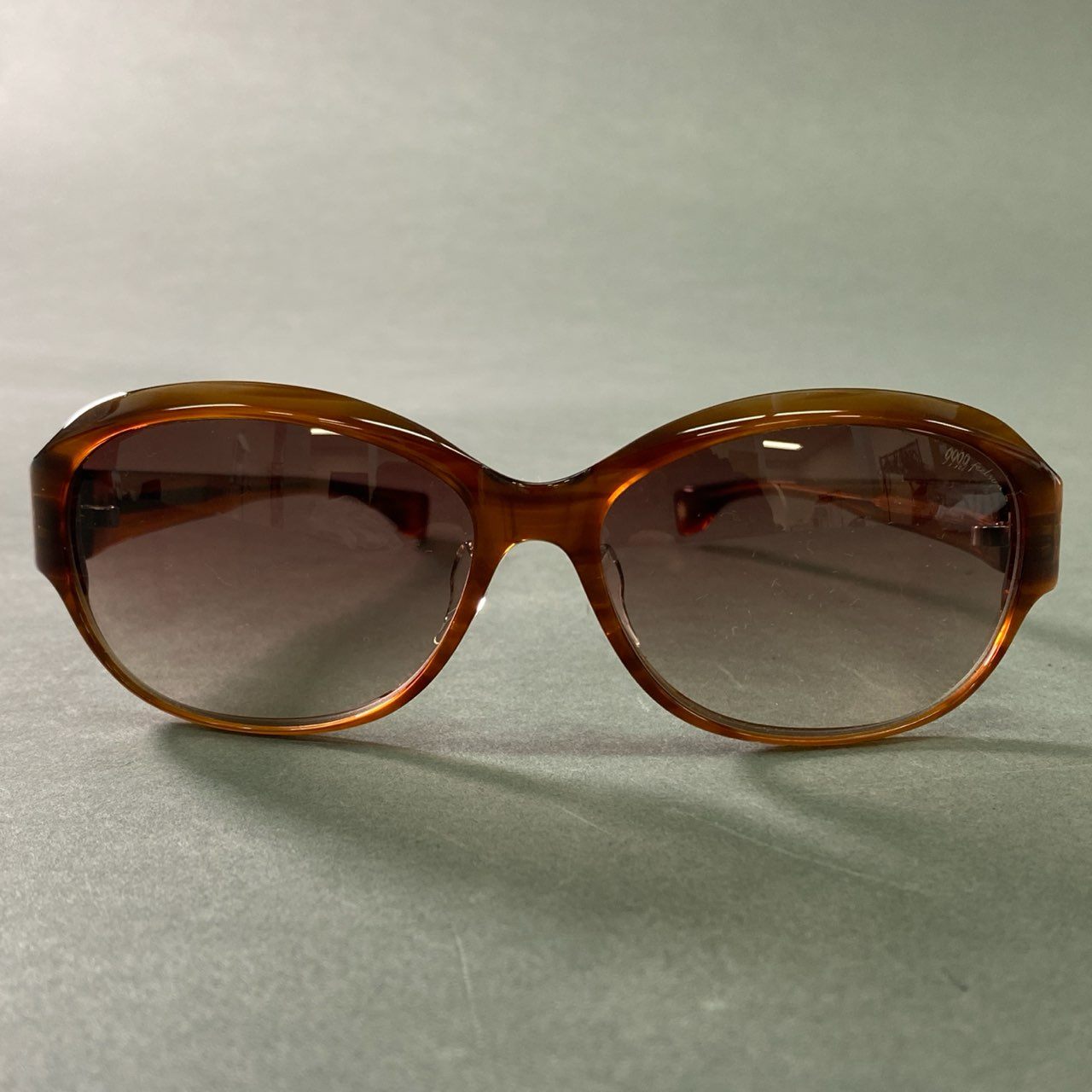 b12 999.9 feelsun フォーナインズ フィールサン 2nd Collection サングラス F-12NP 61□16 ブラウン Y2K 眼鏡 アイウェア 日本製