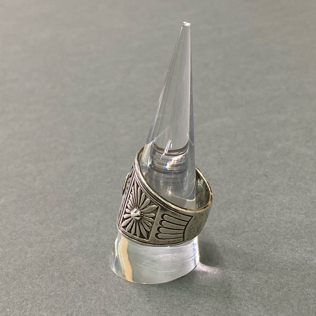c21 Howard Nelson ハワードネルソン インディアンジュエリー ナバホ族 リング サイズ24号 14K シルバー メンズ ファッション小物