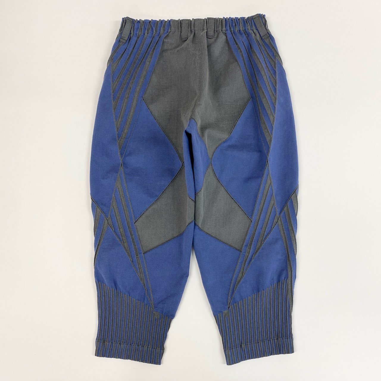 12i25 A-POC ABLE ISSEY MIYAKE イッセイミヤケ TYPE-S クロップドパンツ テーパードパンツ エイポック エイブル サイズ2 グレー ブルー メンズu02t