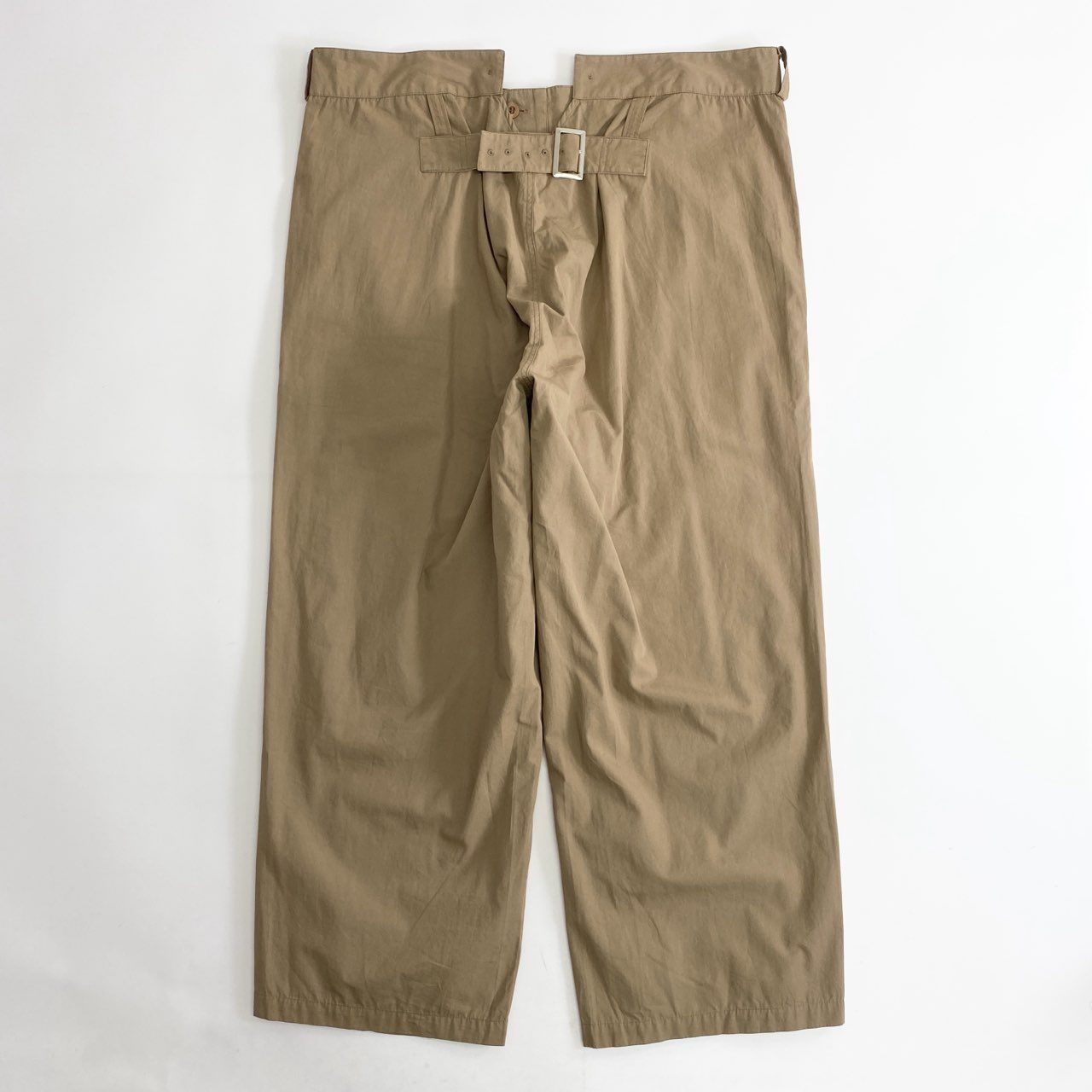 38c23 《未使用》 定価¥19,800 SEEALL シーオール MINER PANTS マイナーパンツ 46 ベージュ タグ付き SAU23 PT382