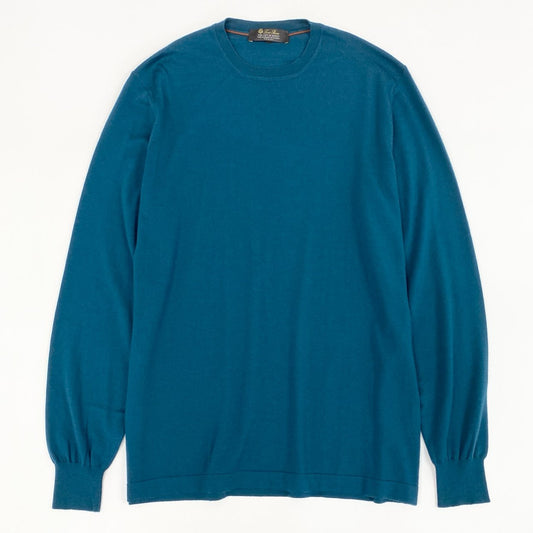 72a15 Loro Piana ロロピアーナ THE GIFT OF KINGS ザ ギフトオブキングス クルーネックセーター FAF1186 L ジンジャーパウダー 世界最高品質 イタリア製