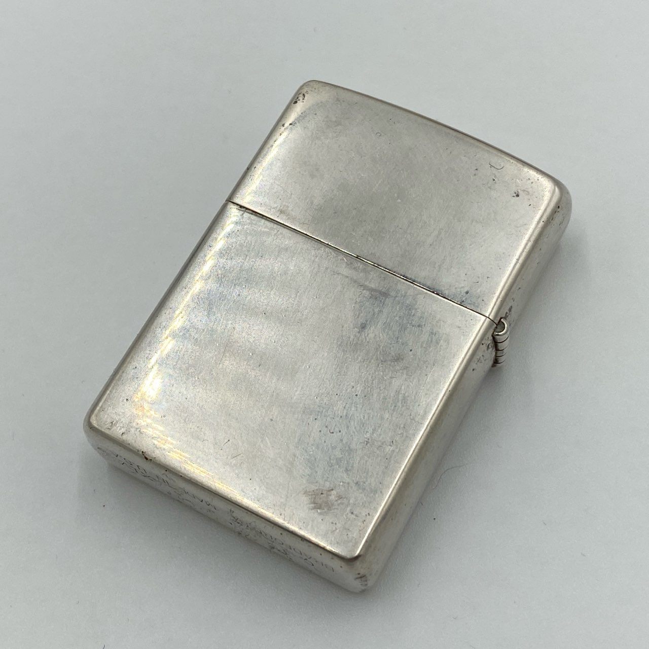 h21 ZIPPO ジッポ オイルライター × 車型ケース Vintage ヴィンテージ シルバー 喫煙具 インテリアt18r
