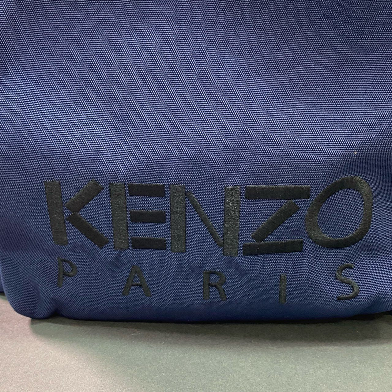 Af8 《美品》 KENZO ケンゾー タイガー ロゴ刺繍 リュック ネイビー バックパック カバン 鞄