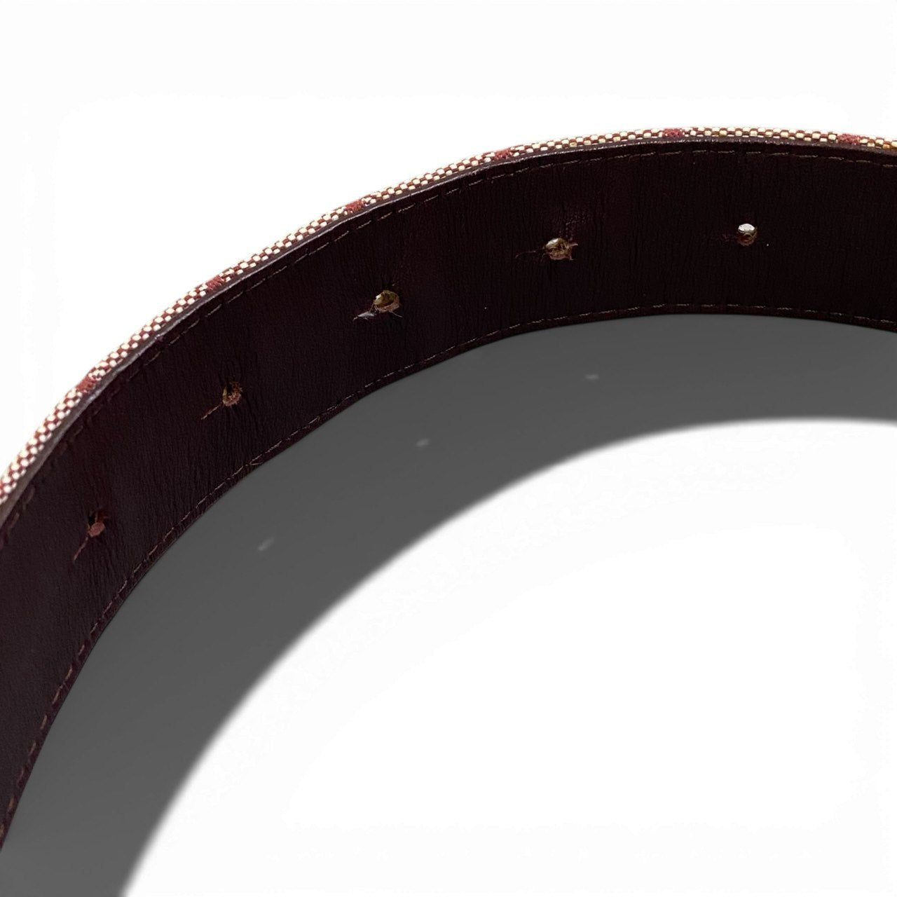 b17 LOUIS VUITTON ルイヴィトン ミニサンチュール80 モノグラム キャンバスベルト 80/32 ピンク レディースta1