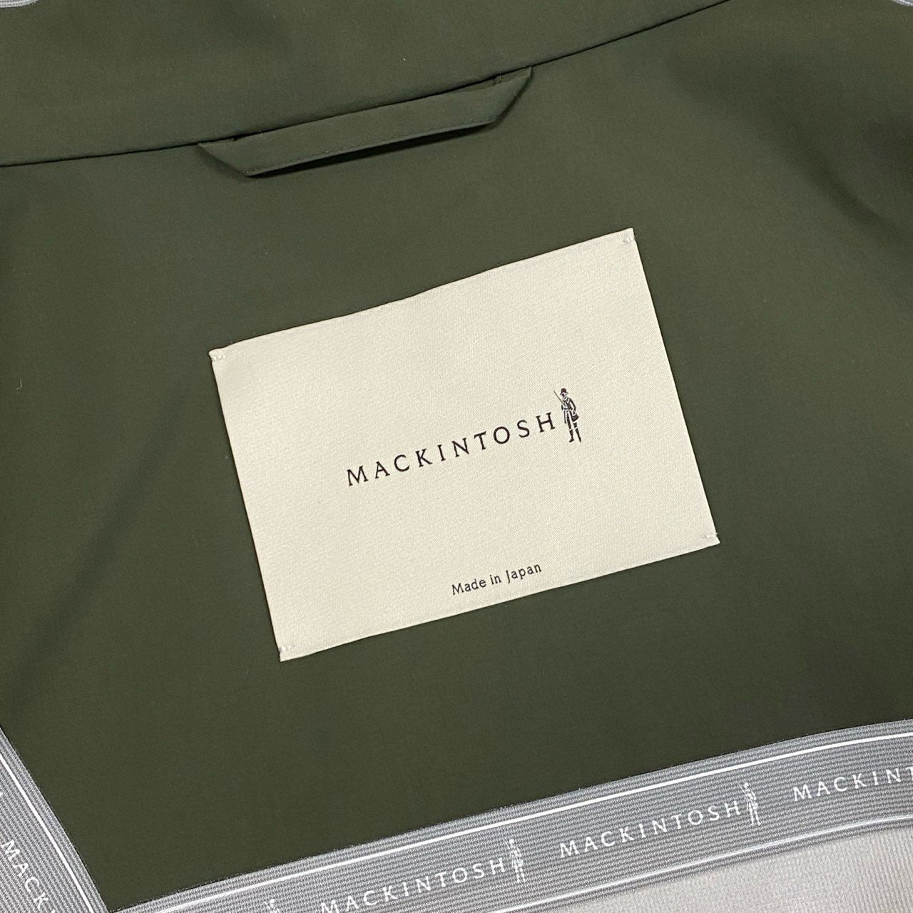 23l14 《美品》 MACKINTOSH マッキントッシュ SKYE PARKA スカイパーカー モッズコート アウター L212HI1009COTC サイズ8 カーキ レディース 日本製