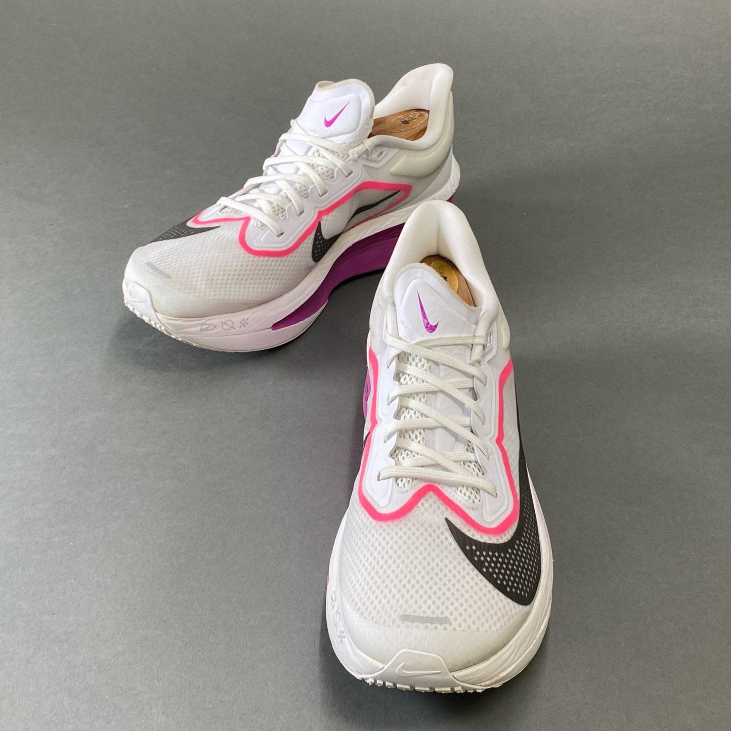 3g9 NIKE ナイキ ZOOM FLY 6 ズームフライ FN8454-101 28.5cm ホワイト ピンク シューズ