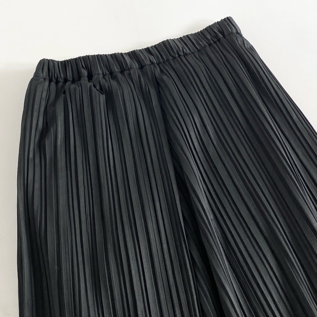 88i3 80s ISSEY MIYAKE イッセイミヤケ 筆タグ プリーツパンツ 変形スカート JY54 259 サイズM ブラック ポリエステル100% レディース アーカイブ