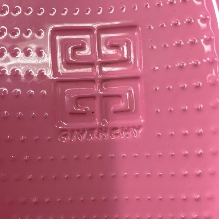 4f4 《美品》 GIVENCHY ジバンシー マシュマロ プラットフォーム サンダル 36 ピンク ラバー 厚底 シューズ 夏