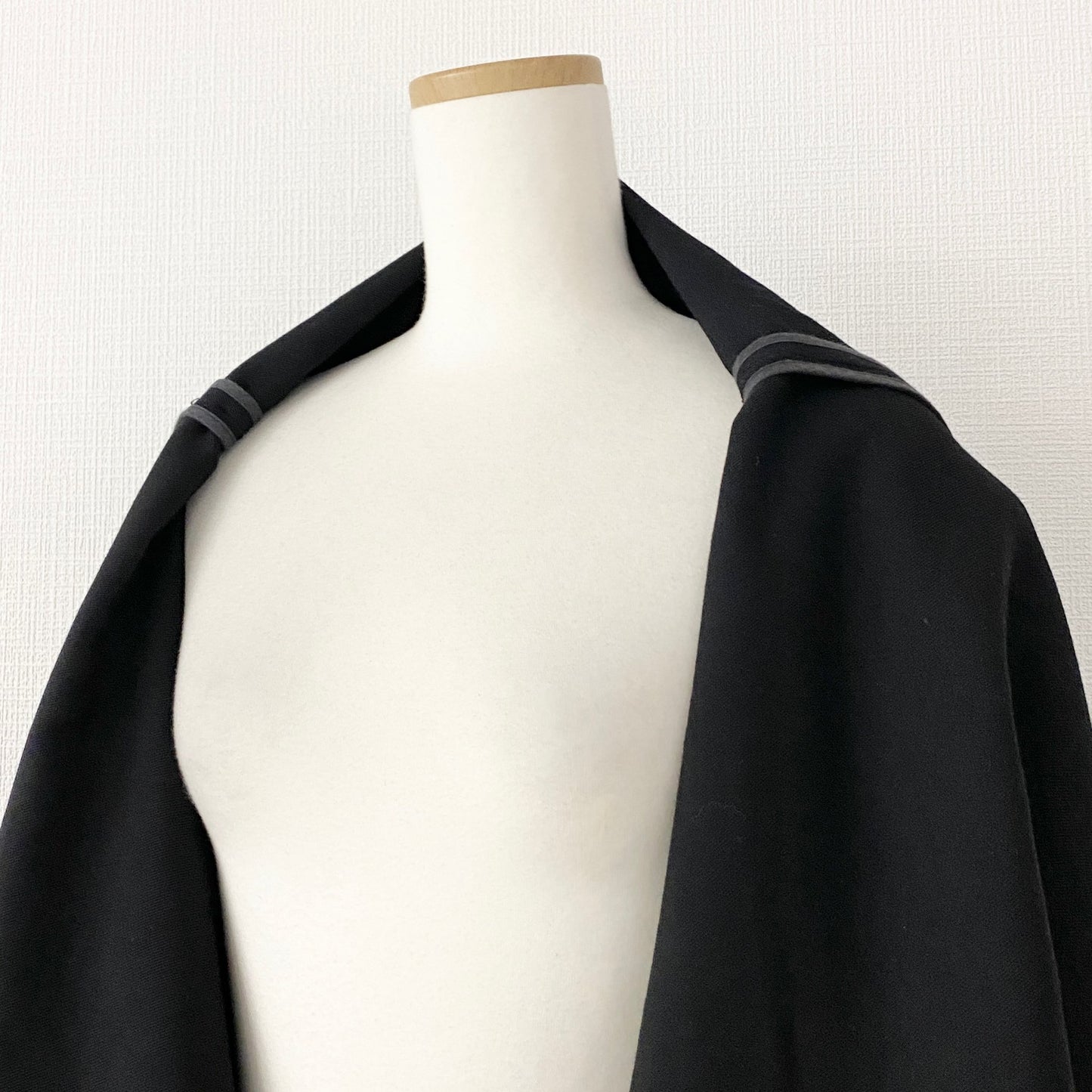22a19 COMME des GARCONS コムデギャルソン 90s ウールギャバ デザインコート ロングコート 羽織 AD1999 GC-04003M Mサイズ ブラック 日本製 MADE IN JAPAN VINTAG 秋