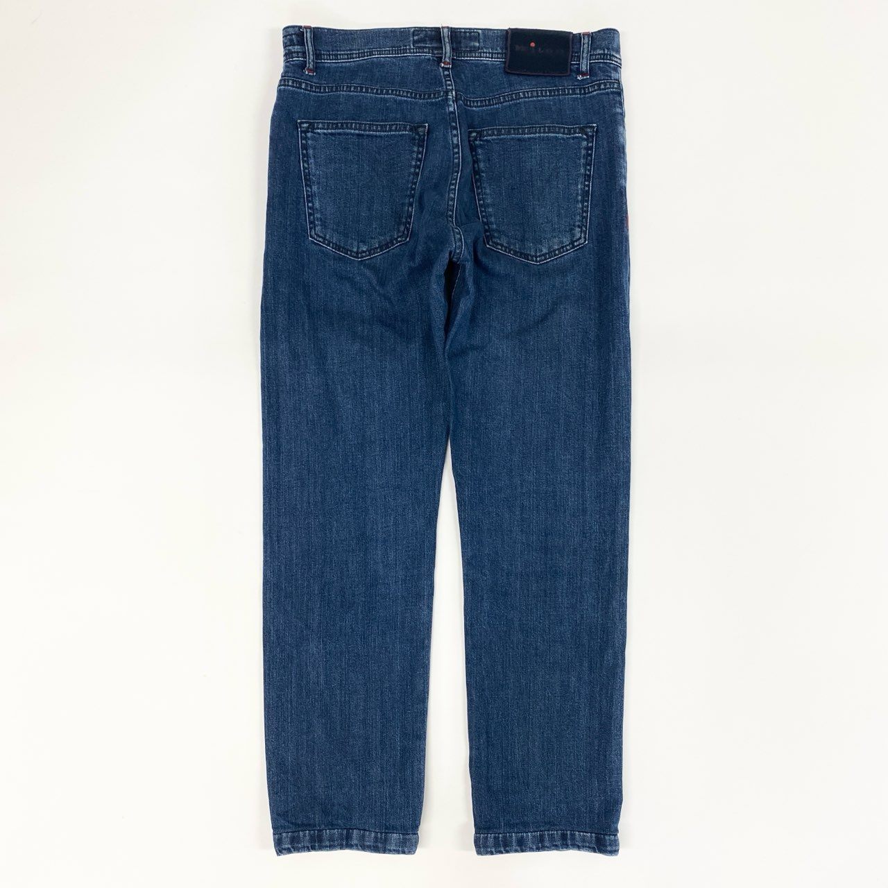 25f14 Kiton NAPOLI キートン キトン デニムパンツ ジーパン 5ポケットパンツ ボトムス サイズ32 インディゴブルー コットンポリウレタン メンズ イタリア製