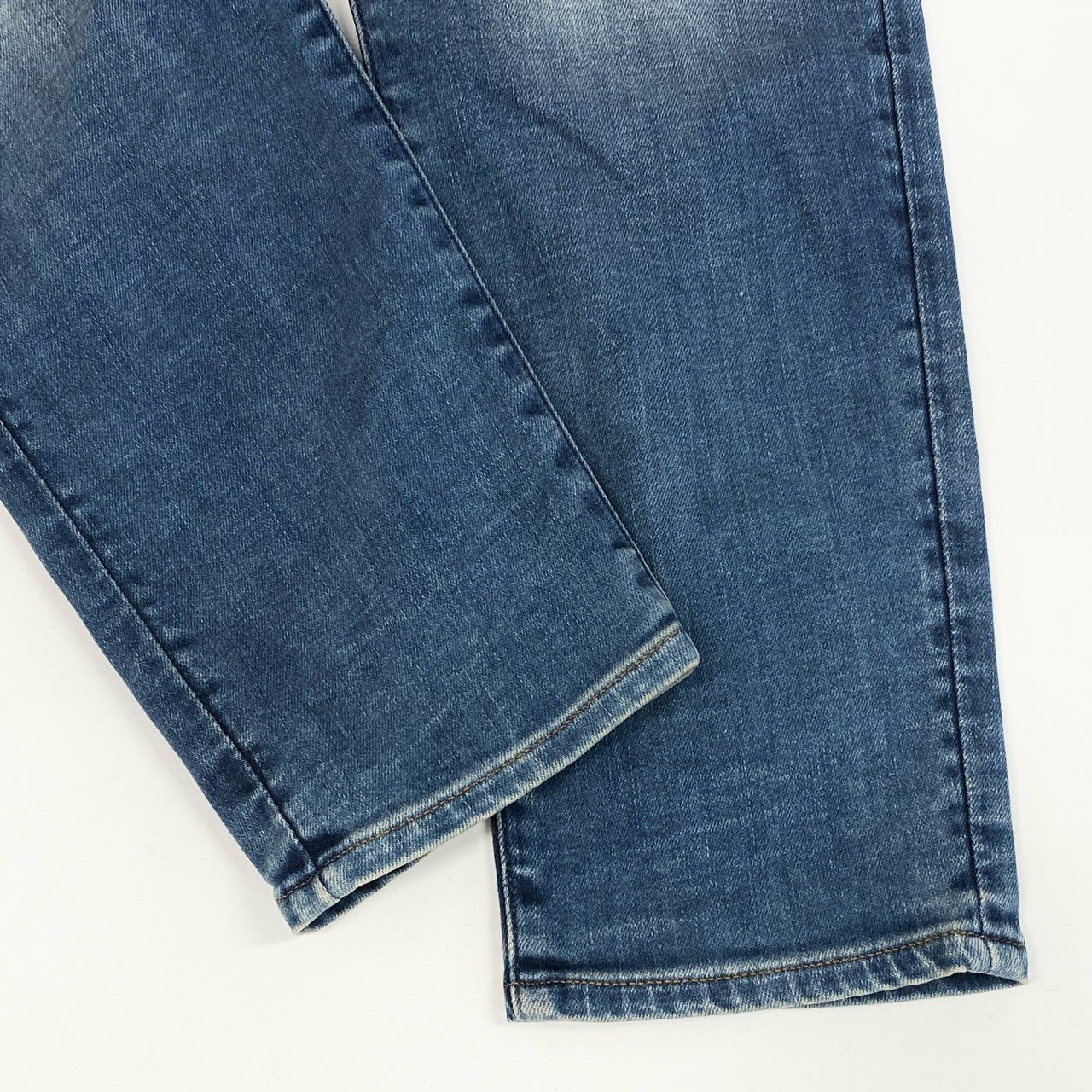 3g2 《未使用》 G-STAR RAW ジースターロウ 3D SLIM デニムパンツ ジーパン 立体裁断 ボトムス USED加工 D-STAQ 3D SLIM サイズW33 L32 ブルー メンズ 紳士服