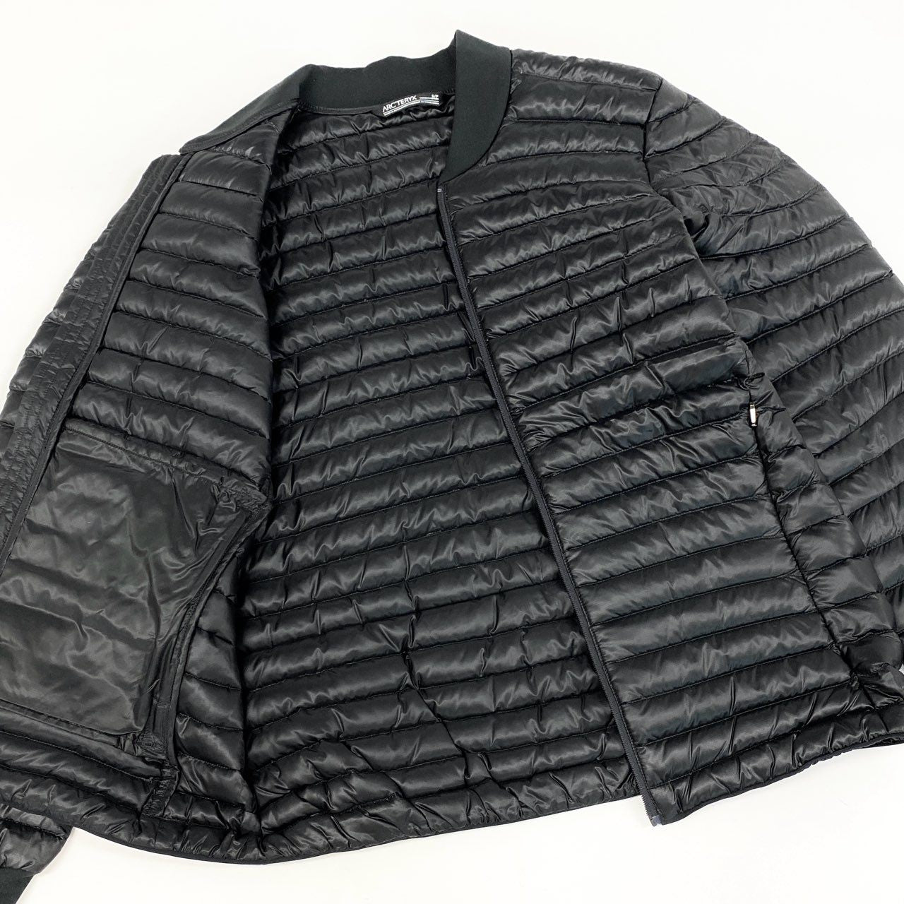 40h24 《美品》ARC’TERYX アークテリックス nexis jacket ネクシスジャケット ダウンジャケット アウター Sサイズ ブラック レディース 女性用k02i