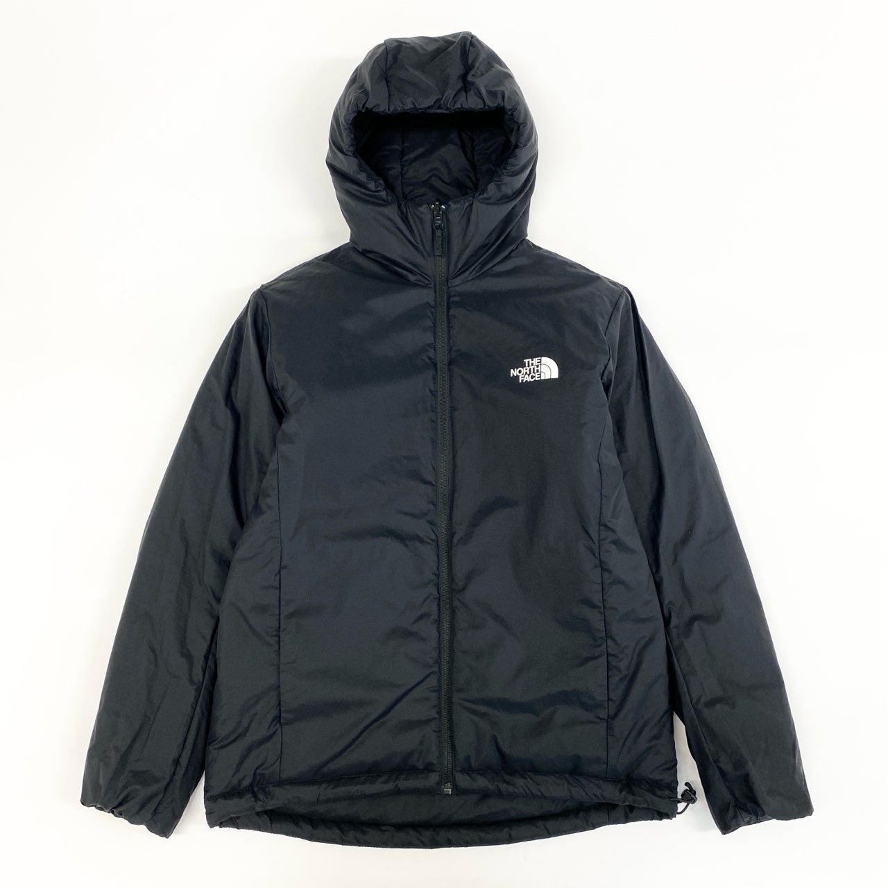 29g28 THE NORTH FACE ザノースフェイス Reversible Anytime Insulated Hoodie リバーシブル エニタイムジャケット NY82180 Sサイズ ブラック ナイロン メンズ