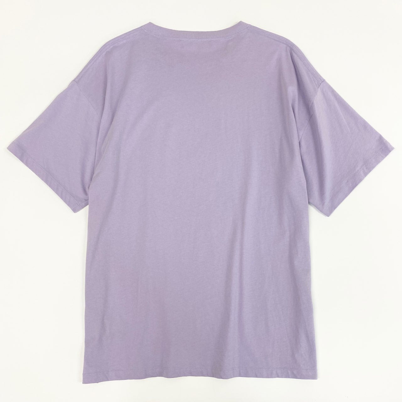 70a15 RAF SIMONS ラフシモンズ 21SS Question Everything オーバーサイズプリントTシャツ カットソー 211-M122-19001 Mサイズ パープル コットン