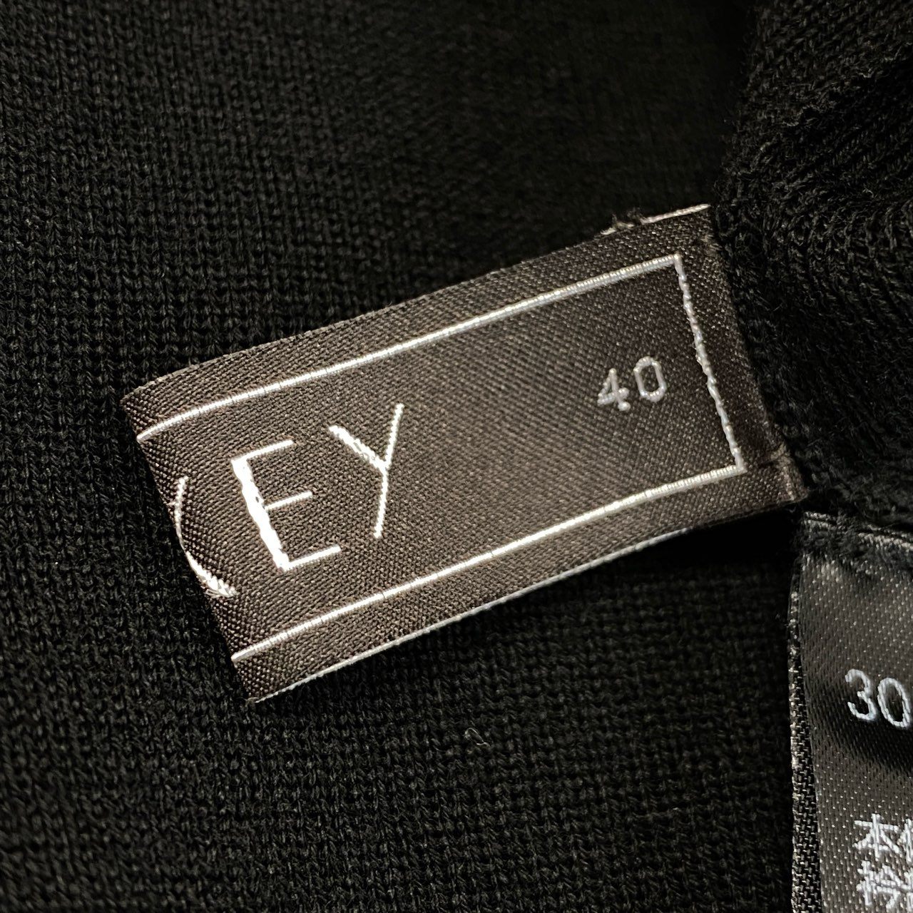 39f24② FOXEY フォクシー グレース タートルネックニット 長袖ニット セーター ウールニット レディース 女性用 肩パット付 30524 40 ブラック