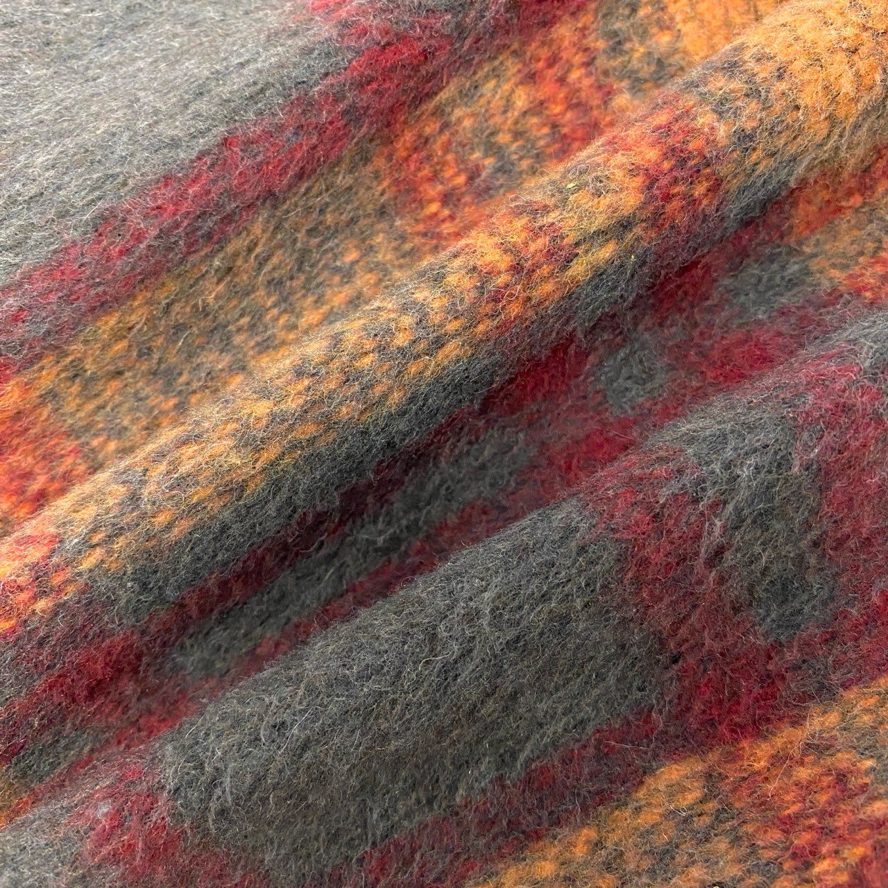 32a29【美品】WIND AND SEA ウィンダンシー 23AW SHAGGY PLAID CPO SHIRT JAKET チェックシャツジャケット WDS-O-FAL-24-Q1-JK-08 Mサイズ マルチカラー メンズo07t