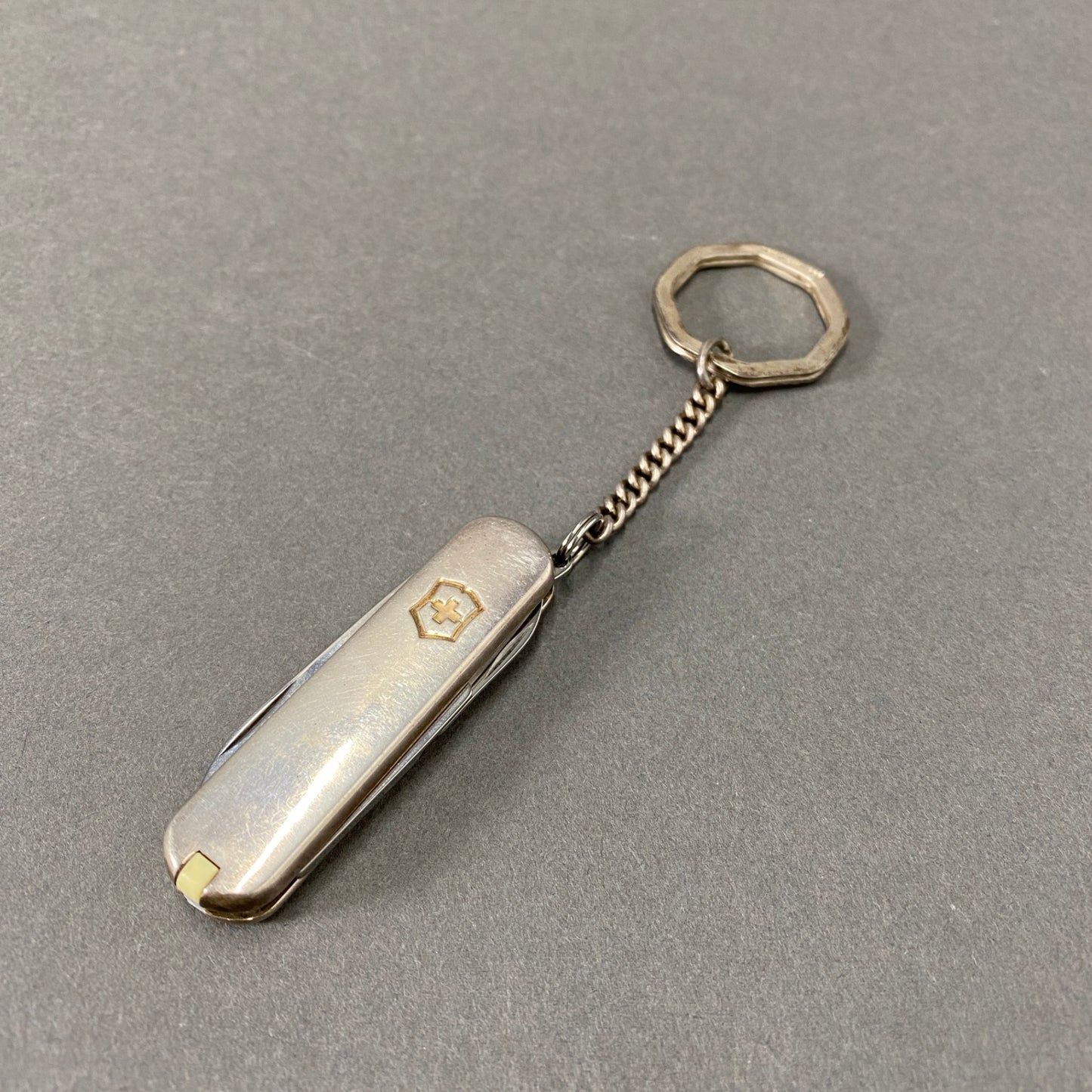 h5 TIFFANY&Co. × VICTORIANOX ティファニー ヴィクトリアノックス マルチツール ナイフ/ハサミ SV925/750YG アクセサリー 小物