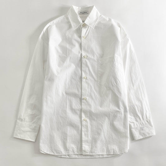 19i23 MADISON BLUE マディソンブルー J.BRADLEY LONGSLEEVE SHIRT 長袖シャツ ブラウス トップス MB999-5719 サイズ000 ホワイト コットン100% レディース